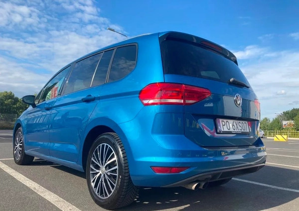 Volkswagen Touran cena 95750 przebieg: 59150, rok produkcji 2018 z Poznań małe 742